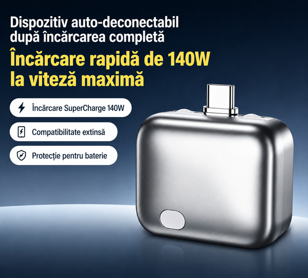 Încărcător USB-C Stop Supratensiune